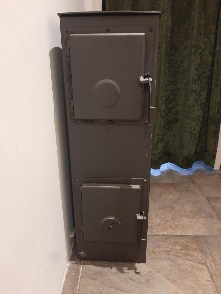 Houtkachel, zo goed als nieuw., Huis en Inrichting, Kachels, Ophalen, Zo goed als nieuw, Hout, Houtkachel