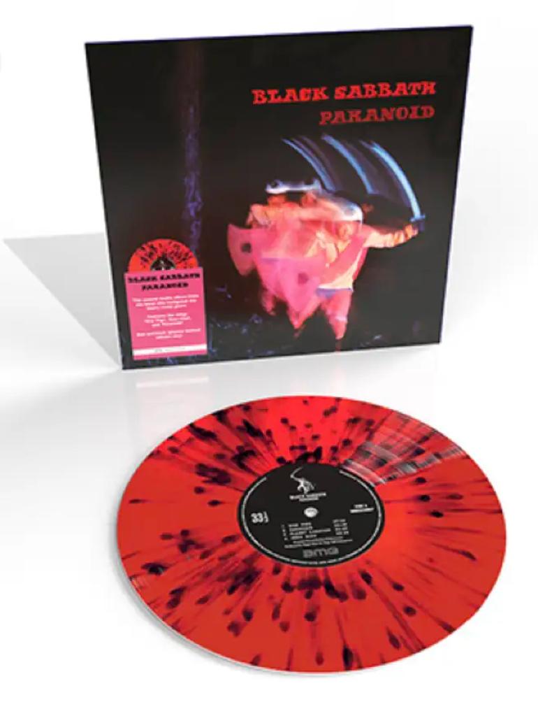 Vinyl LP Black Sabbath Paranoid RED SPLATTER RSD 2024 NIEUW, Ophalen of Verzenden, Nieuw in verpakking