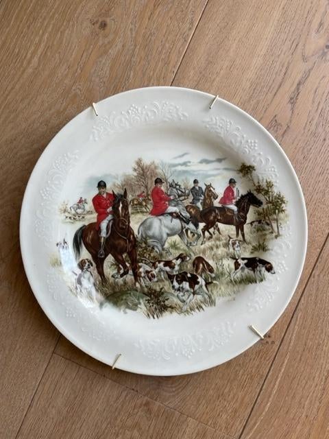 Royal Schwabap - Schaal - Jachttafereel      IZGS, Ophalen of Verzenden