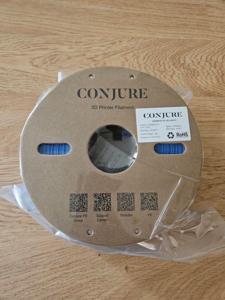 Conjure 3D Printer Filament - Blauw PLA, Ophalen of Verzenden