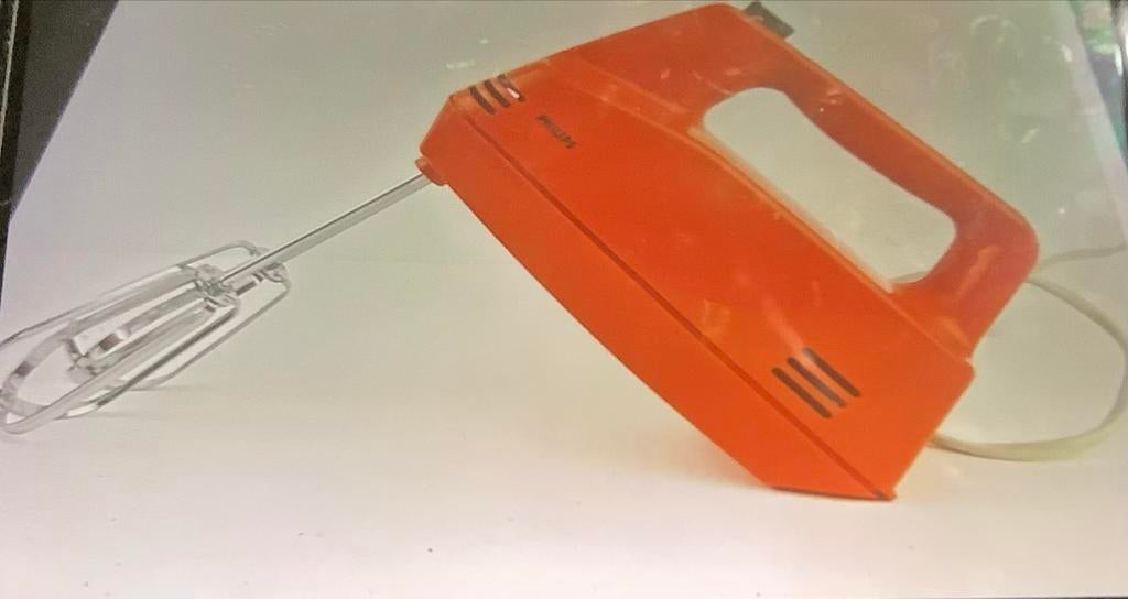 Vintage Philips mixer - Werkt perfect, Minder dan 1 liter, Ophalen of Verzenden, Gebruikt, 3 snelheden of meer