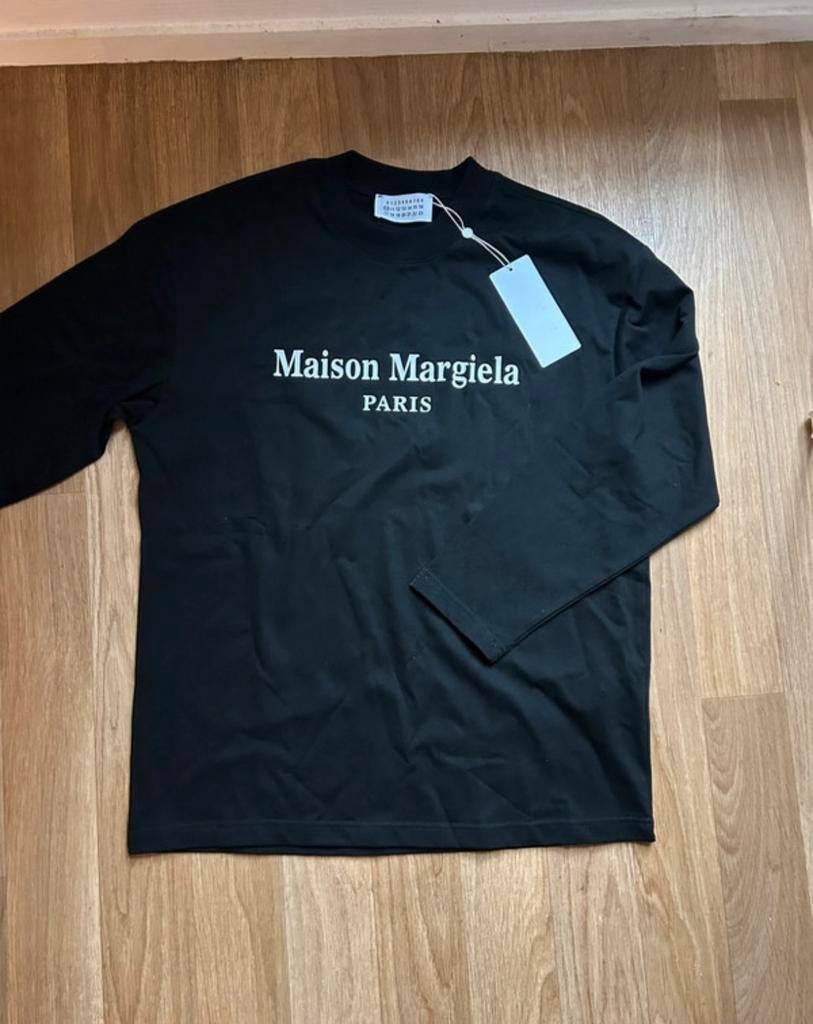 Maison Margiela longsleeve – zwart, Kleding | Heren, T-shirts, Nieuw, Maat 48/50 (M), Zwart, Ophalen of Verzenden