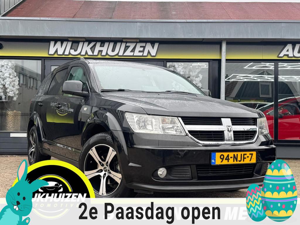 Dodge Journey 2.4 SXT Automaat 7 Persoons met Climate ! Navi, Auto's, Dodge, 450 kg, Gebruikt, 4 cilinders, Zwart