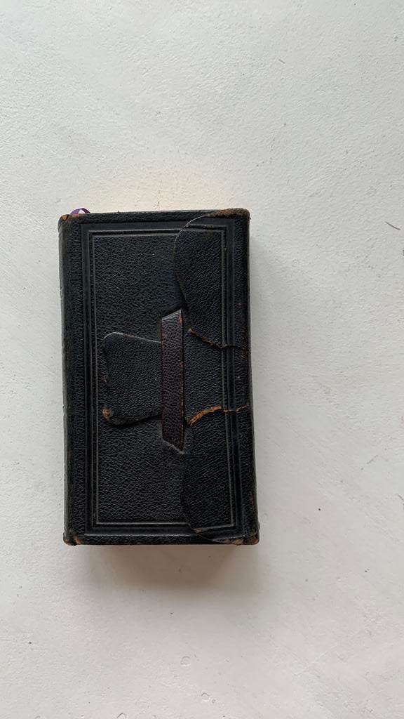 Antiek Bijbeltje uit 1908.incl psalmen en gezangen, Ophalen of Verzenden