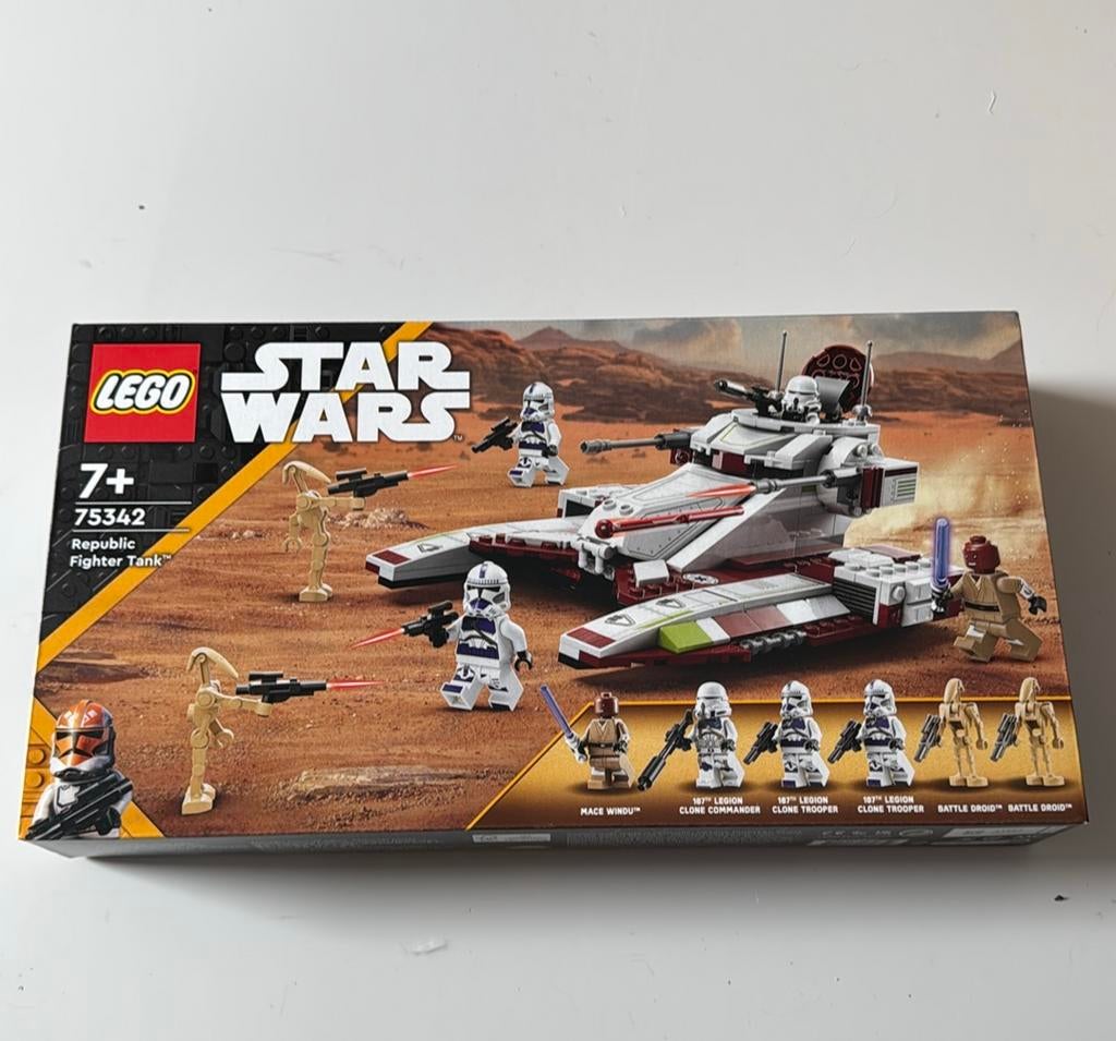 Lego 75342 Republic Fighter Tank, Ophalen of Verzenden, Nieuw, Complete set, Lego