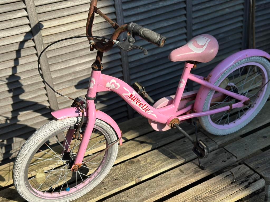 Kinderfiets gebruikt, Ophalen, Gebruikt, Minder dan 16 inch