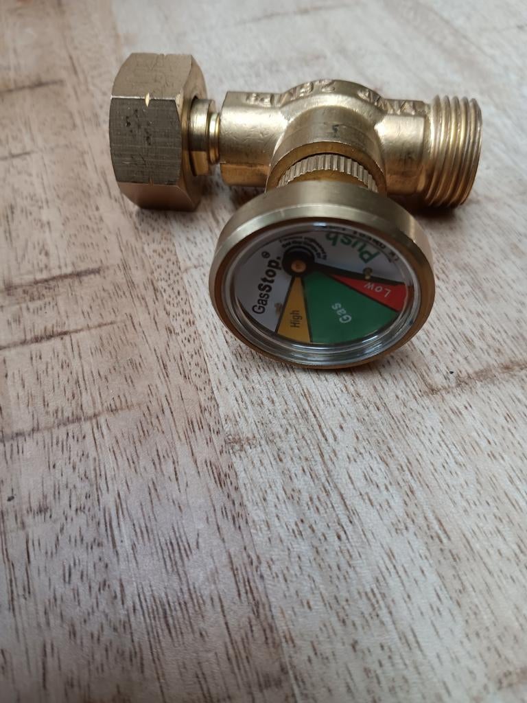 GasStop G12 automatische gasfleszekering nieuw, Ophalen of Verzenden, Nieuw