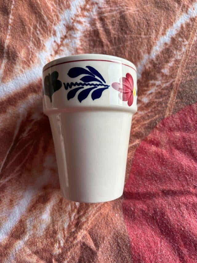 Boerenbont super grote melkbeker Boerenbond, Gebruikt, Ophalen of Verzenden, Kop(pen) en/of Schotel(s), Aardewerk