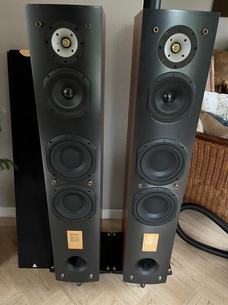 Triangle Antal ESW , Nieuw paar kost nu €3000, Zo goed als nieuw, 120 watt of meer, Front, Rear of Stereo speakers, Ophalen