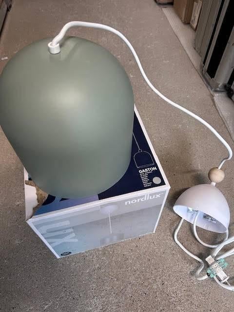 Nordlux Gaston hanglamp lichtgroen nieuw, Verzenden, Nieuw, Metaal, Minder dan 50 cm