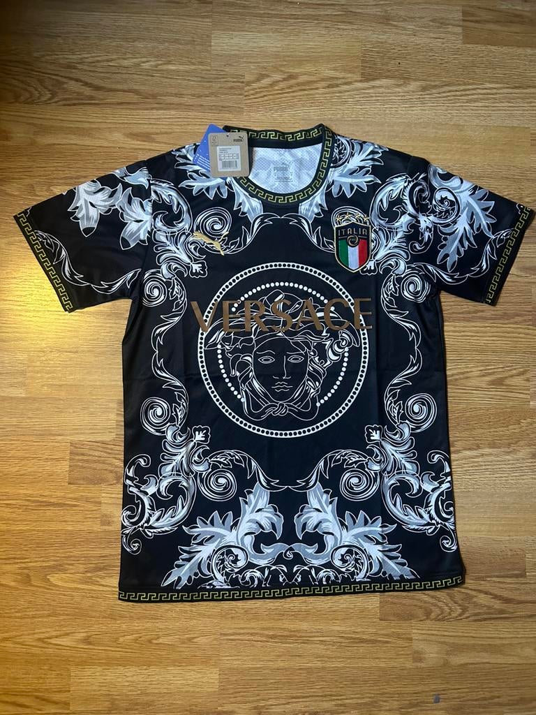 Italie versace shirt zwart maat M gratis verzending met DHL!, Ophalen of Verzenden, Nieuw, Maat 48/50 (M), Zwart