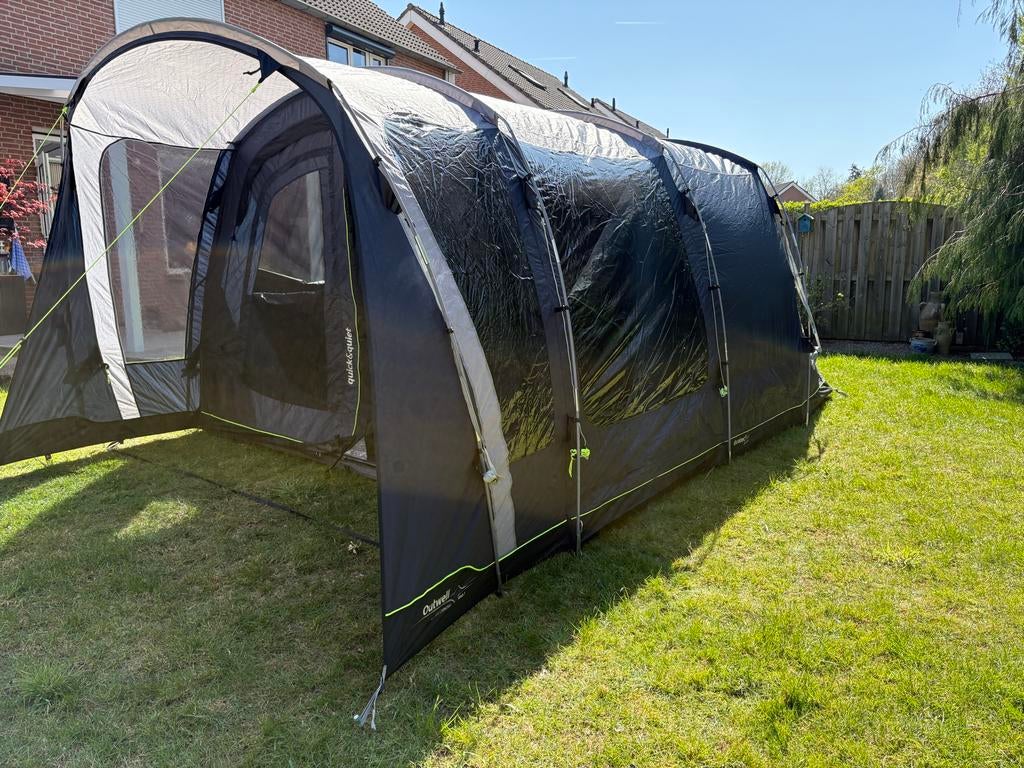 Outwell Utah 5 tunneltent - Ruime 5-persoons tent, Ophalen, Zo goed als nieuw, Tot en met 4