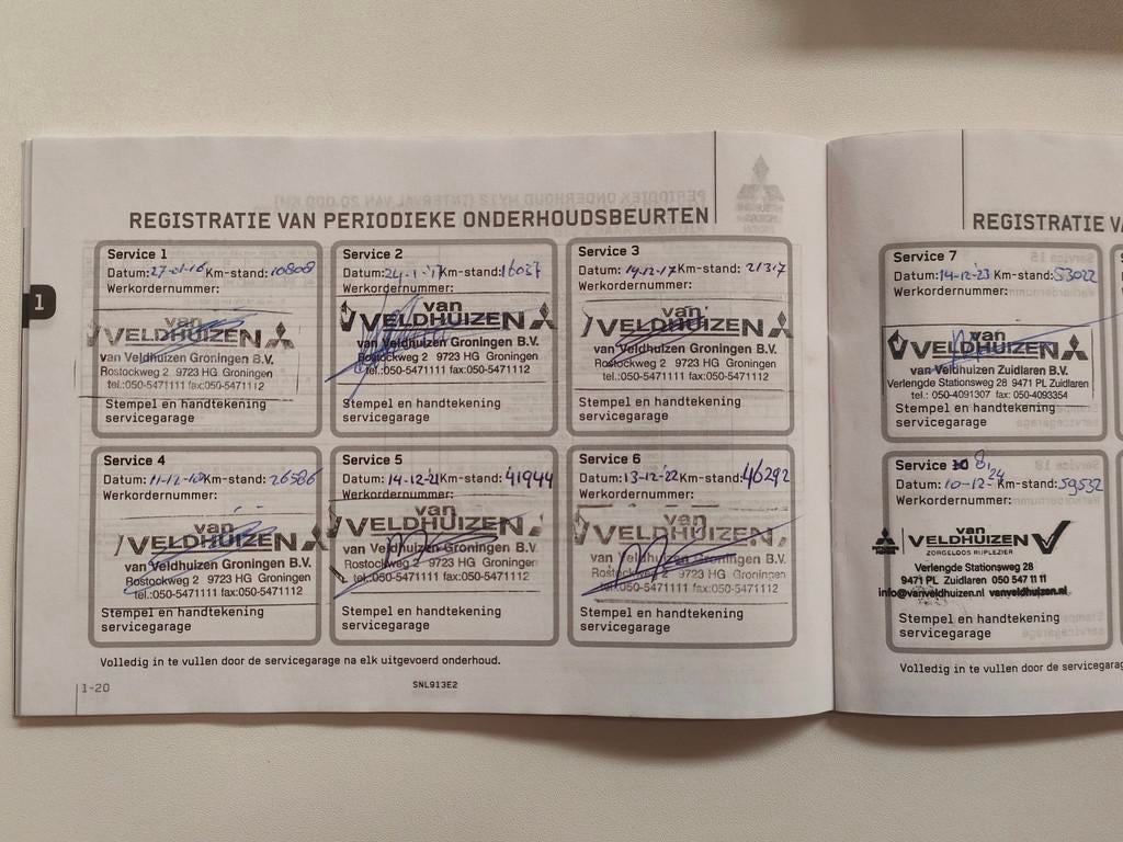 Mitsubishi Space Star 1.2 Invite Airco 100% Dealer onderhoud, Auto's, Euro 5, Stof, Gebruikt, 840 kg