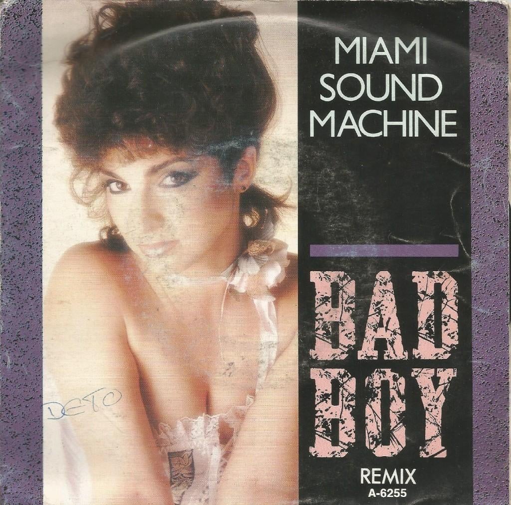 vinyl Miami sound Machine, Gebruikt, 7 inch, Single, Ophalen of Verzenden