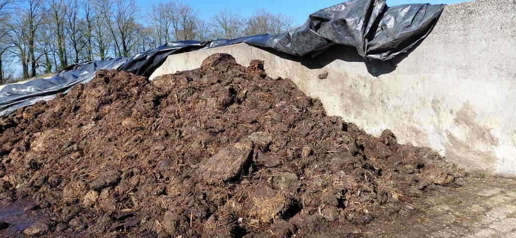 Mooie oude stalmest voor uw tuin, Tuin en Terras, Aarde en Mest, Ophalen of Verzenden, Mest