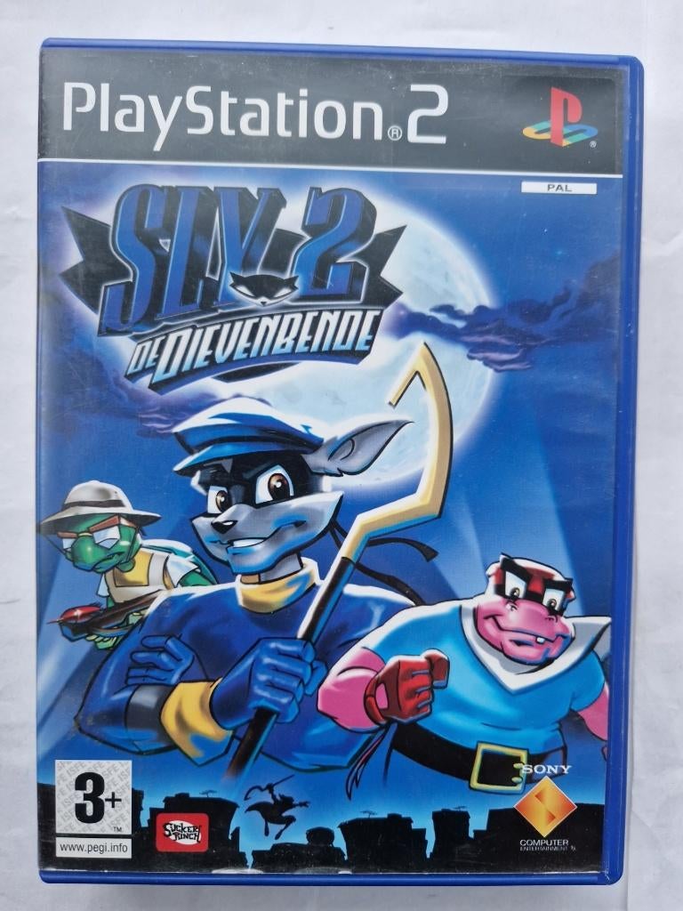 SLY 2 de dievenbende, Gebruikt, 1 speler, Racen en Vliegen, Ophalen of Verzenden