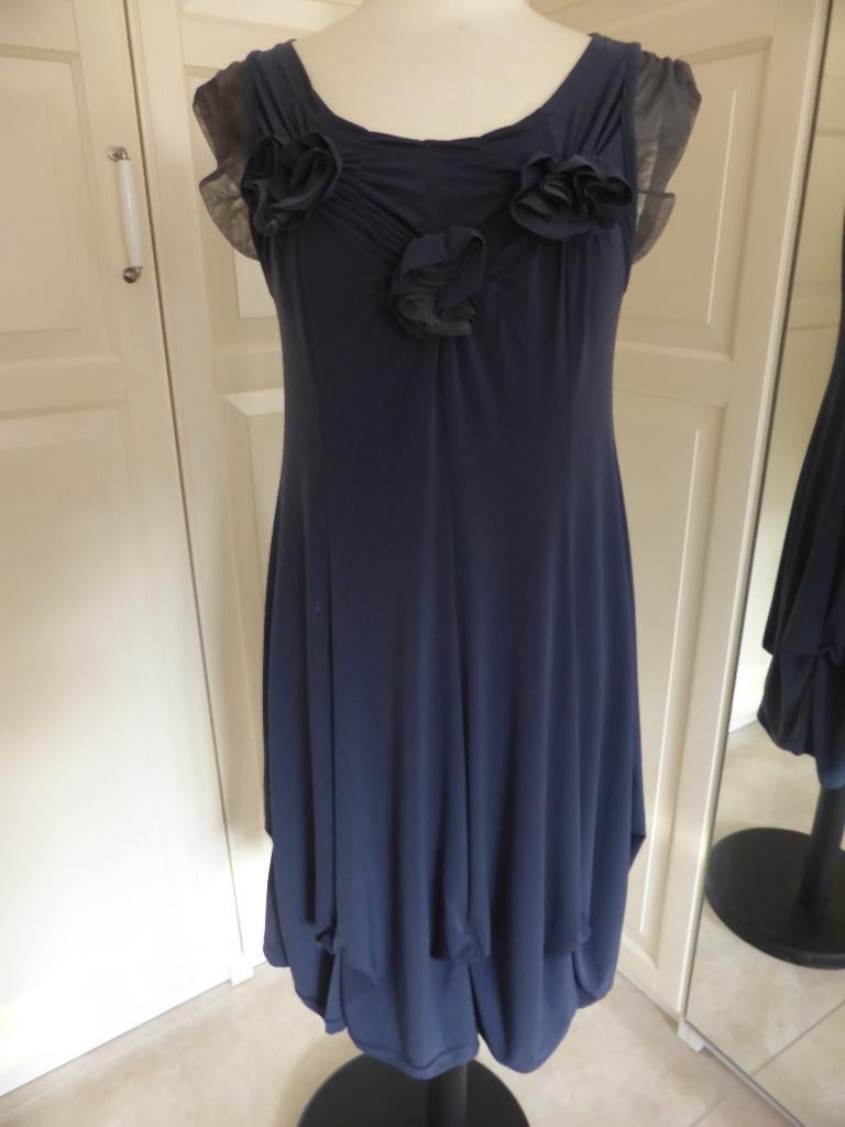 cocktail jurk donkerblauw maat 38, Maat 38/40 (M), Rosier, Blauw, Ophalen of Verzenden