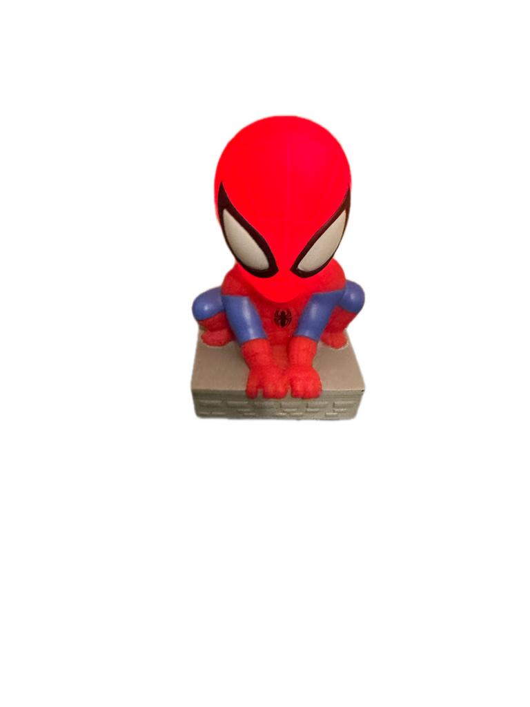 Spiderman lamp - Nachtlampje voor Kinderkamer, Gebruikt, Verzenden, Overige stijlen, Kunststof