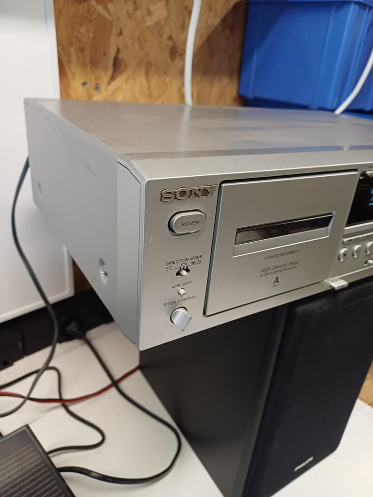 Sony TC-WE475 Dubbel Cassettedeck - Goede Staat, Ophalen of Verzenden, Dubbel, Sony, Auto-reverse