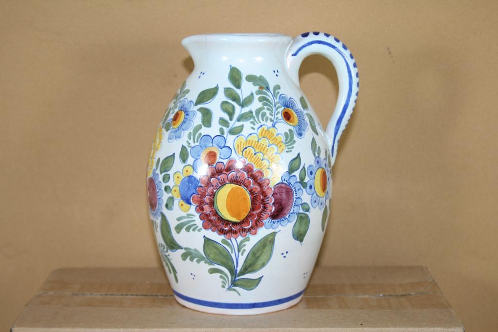 Gekleurde kan De Oude Delft Nijmegen, Antiek en Kunst, Antiek | Keramiek en Aardewerk, Ophalen of Verzenden