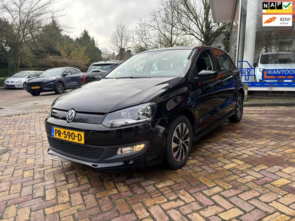 Volkswagen Polo 1.0 BlueMotion, Voorwielaandrijving, 95 pk, Zwart, Origineel Nederlands