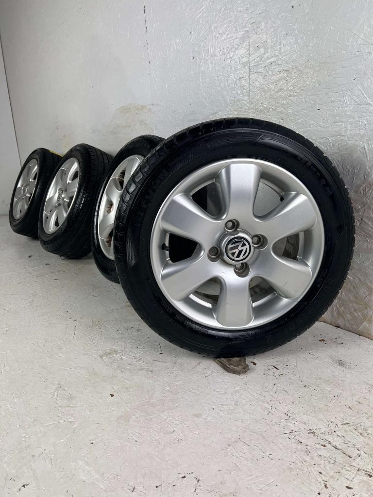 Originele Volkswagen Lupo Polo velgen 14" 4x100 zomerset 6mm, Auto-onderdelen, Banden en Velgen, Niet ingevuld, 14 inch, Gebruikt