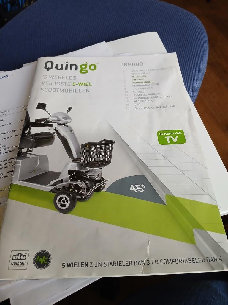 Scootmobiel quinge, Ophalen, Overige typen