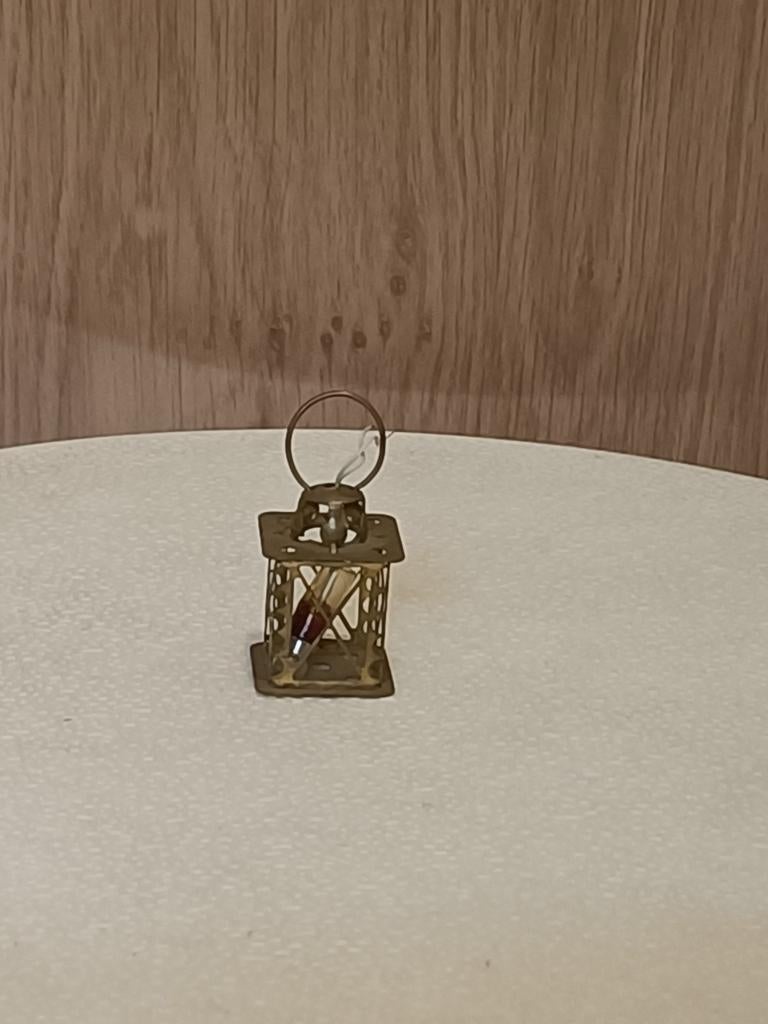 Oud/ antiek poppenhuis lantaarntje, Verzamelen, Poppenhuizen en Toebehoren, Ophalen of Verzenden, Gebruikt, Poppenhuis