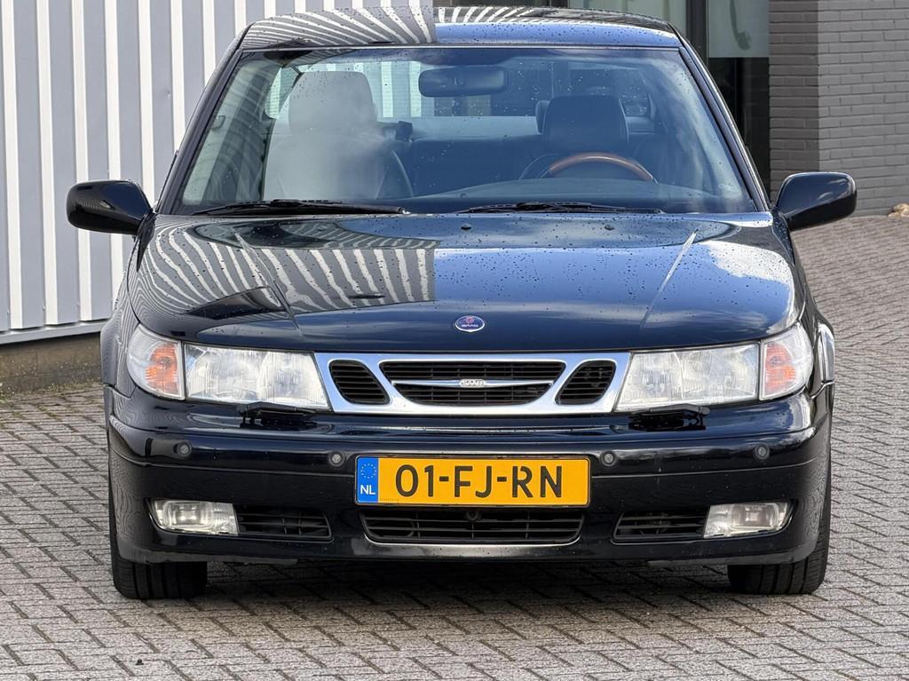 Saab 9-5 3.0t SE Griffin met werk geen apk, Auto's, Saab, Zwart, Bedrijf, Sedan, 2962 cc