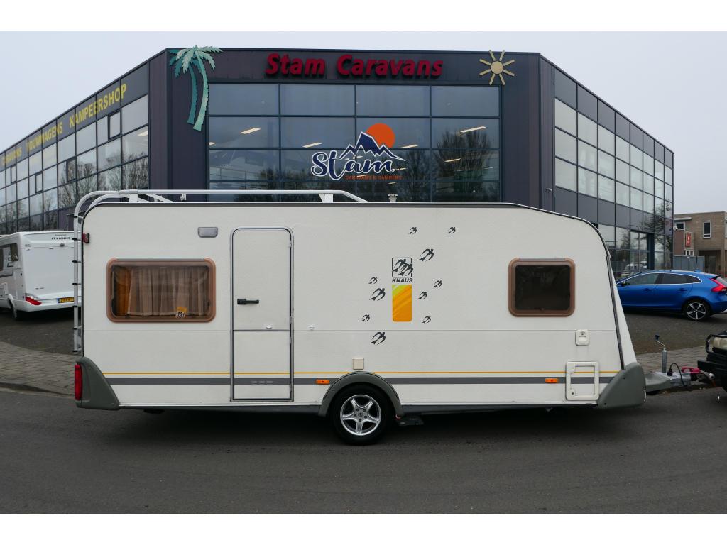 Knaus Sudwind 500 TUF mover en voortent, Caravans en Kamperen, Rondzit, Overige typen, 5 tot 6 meter, Knaus
