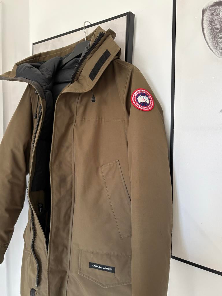 Canada Goose langford parka, Ophalen of Verzenden, Zo goed als nieuw, Maat 46 (S) of kleiner, Groen