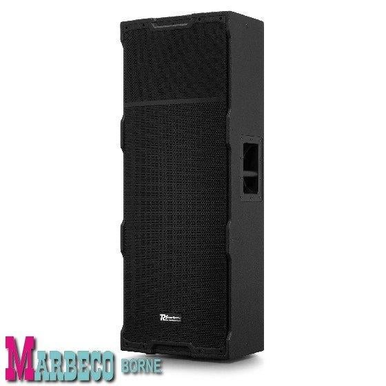 Actieve Speaker, Luidspreker met versterker 2x 15" 1600 watt, Audio, Tv en Foto, Luidsprekers, Overige merken, Info@marbeco.nl