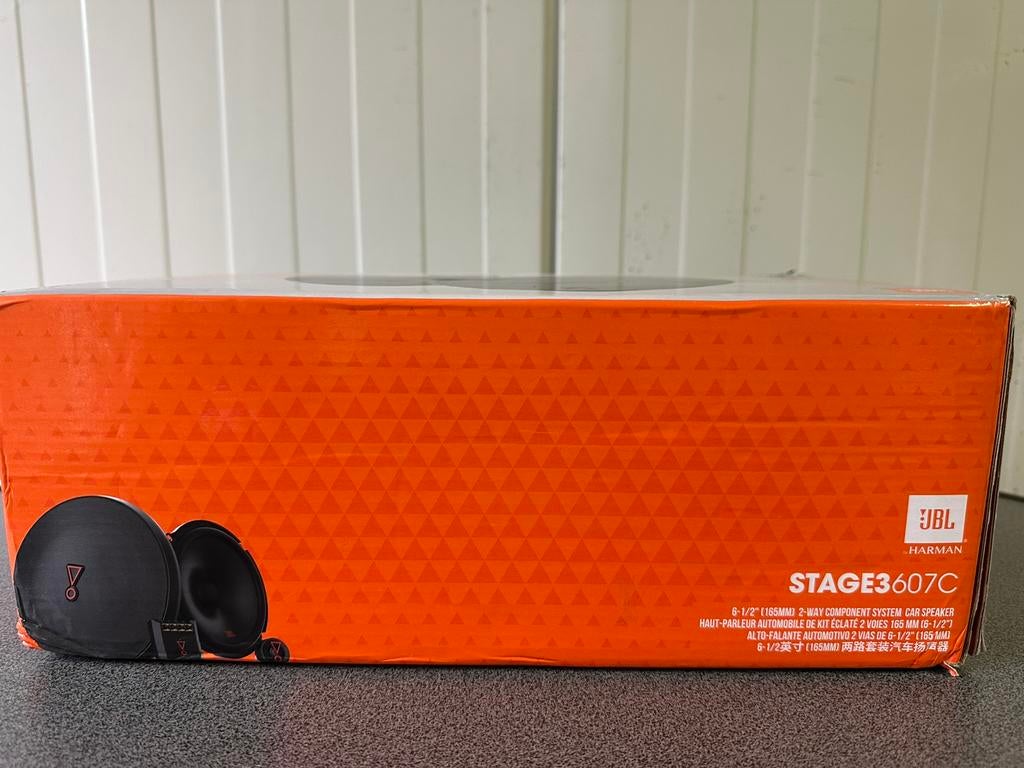 JBL Stage3 607C - Autospeakers - 16,5 cm compo set, Auto diversen, Ophalen of Verzenden, Zo goed als nieuw