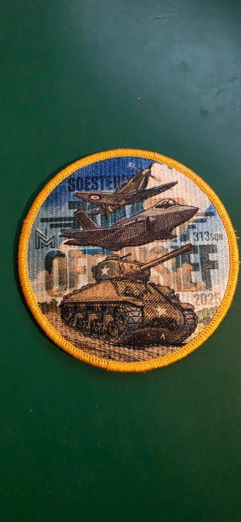 313 Squadron patch, Verzamelen, Militaria | Algemeen, Ophalen of Verzenden, Luchtmacht, Nederland, Embleem of Badge
