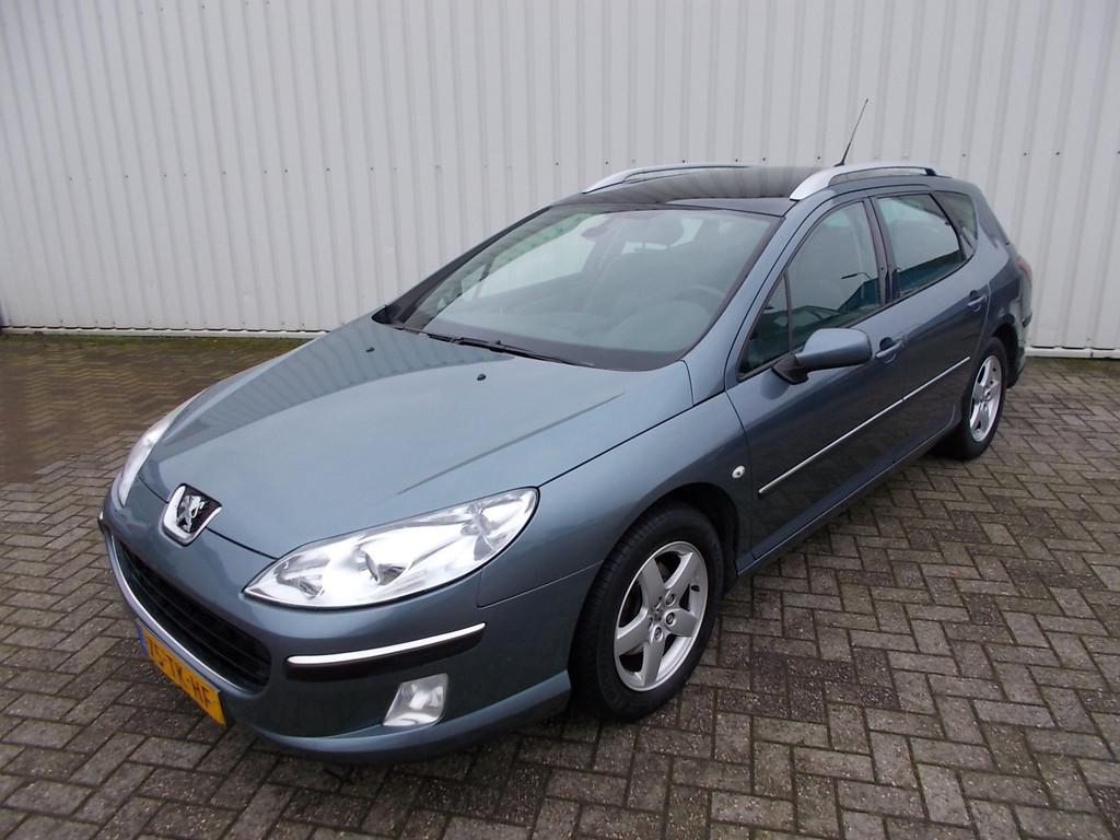 Peugeot 407 SW 1.8-16V XR Pack ( APK KEURING BIJ AFLEVERING!, Stof, Gebruikt, 1749 cc, Origineel Nederlands