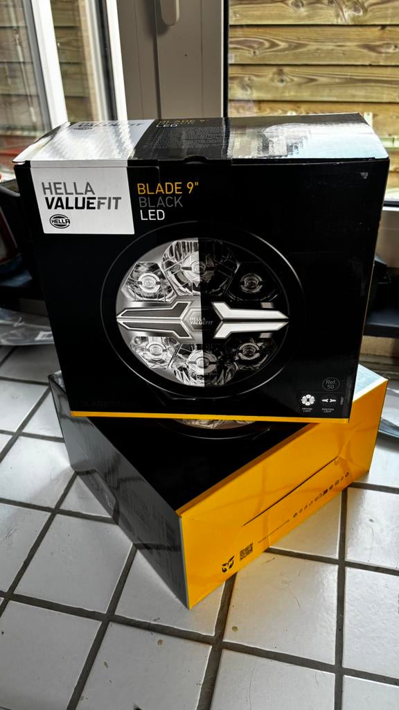 Set Hella valuefit blade 9.   Nieuw in doos, Auto-onderdelen, Verlichting, Ophalen of Verzenden, Nieuw
