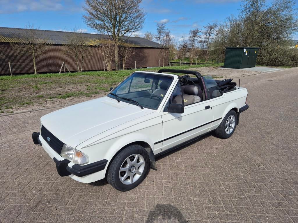 Ford Escort cabriolet 1.6 1985, Bedrijf, Te koop
