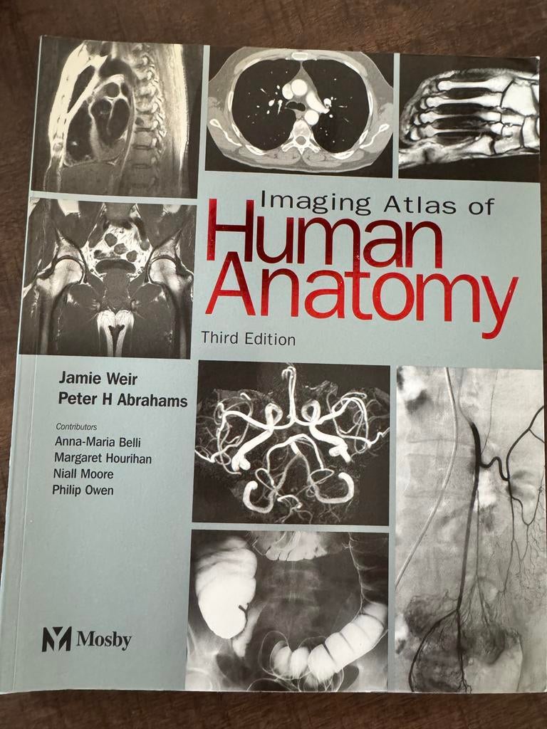 Imaging Atlas of Human Anatomy - Jamie Weir radiologie, Ophalen of Verzenden, Zo goed als nieuw, Overige onderwerpen