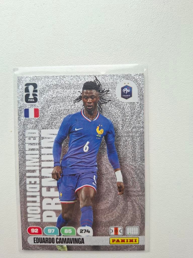 Limeted edtion Camavinga wk 2026, Verzamelen, Sportartikelen en Voetbal, Ophalen of Verzenden, Zo goed als nieuw, Buitenlandse clubs