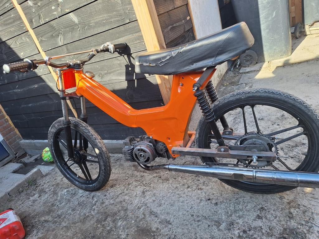 Puch maxi cross project, Fietsen en Brommers, Brommers | Puch, Ophalen, Maxi