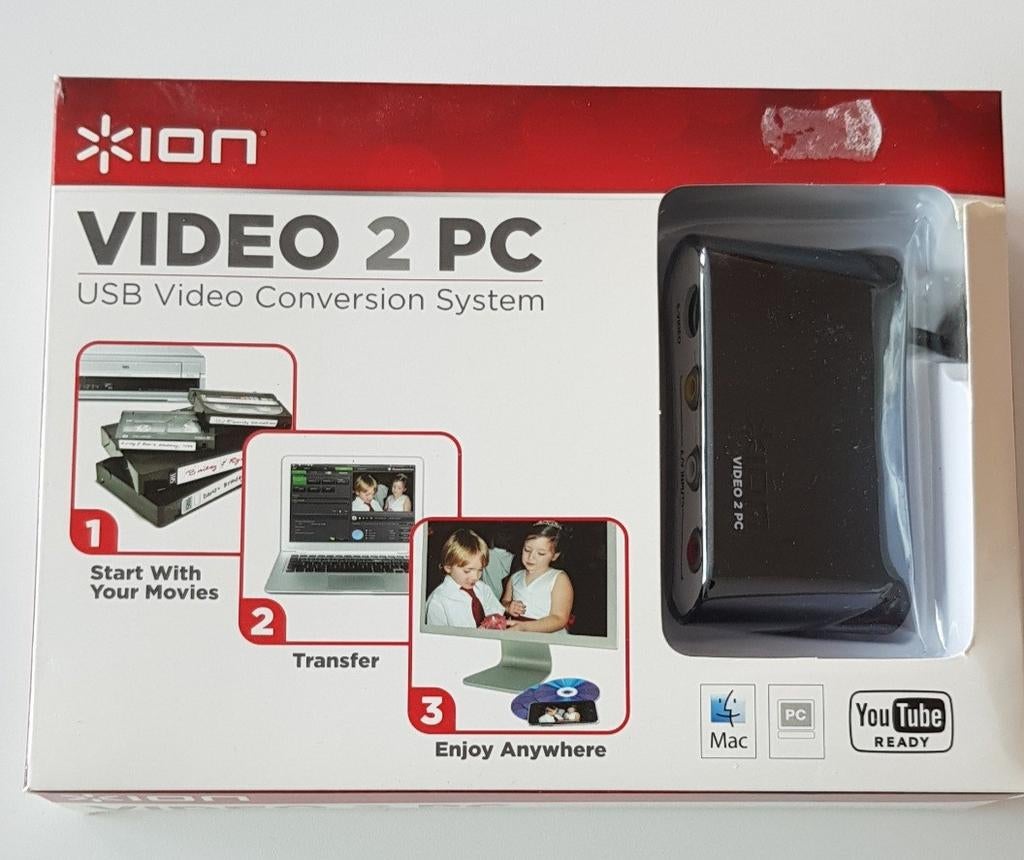 ION Video 2 PC USB Video Conversie Systeem, Ophalen of Verzenden, Nieuw