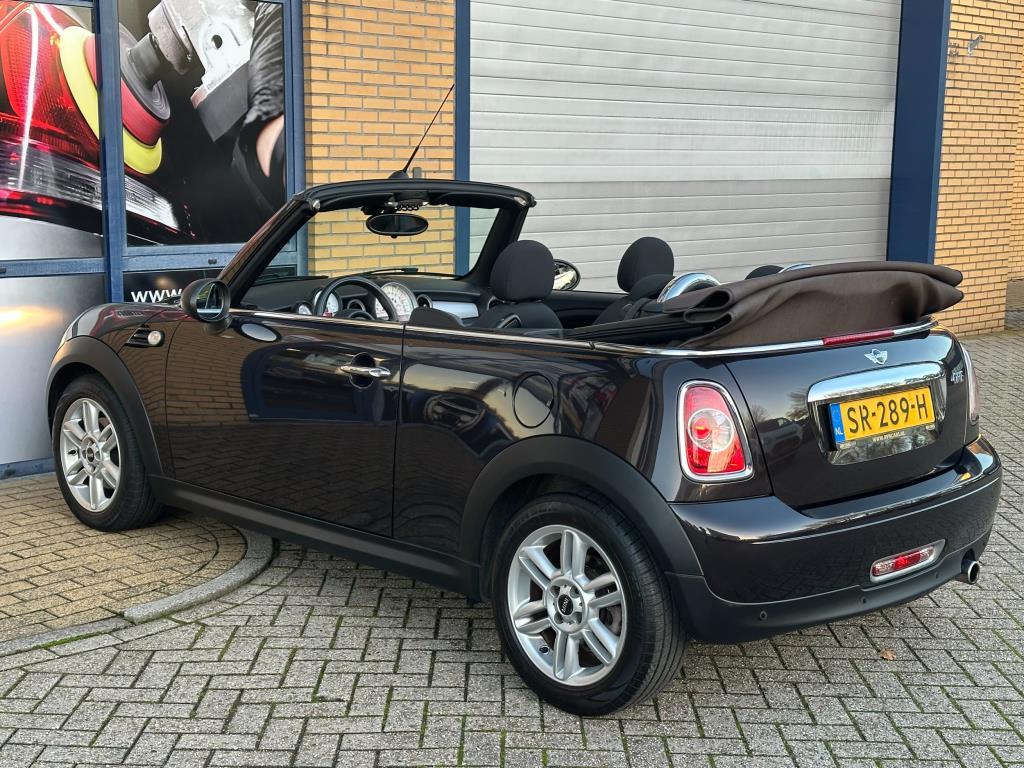 Mini Mini Cabrio 1.6 One Chili, airco, pdc, stoelverwarming,, Auto's, Mini, Voorwielaandrijving, Stof, Gebruikt, 4 cilinders