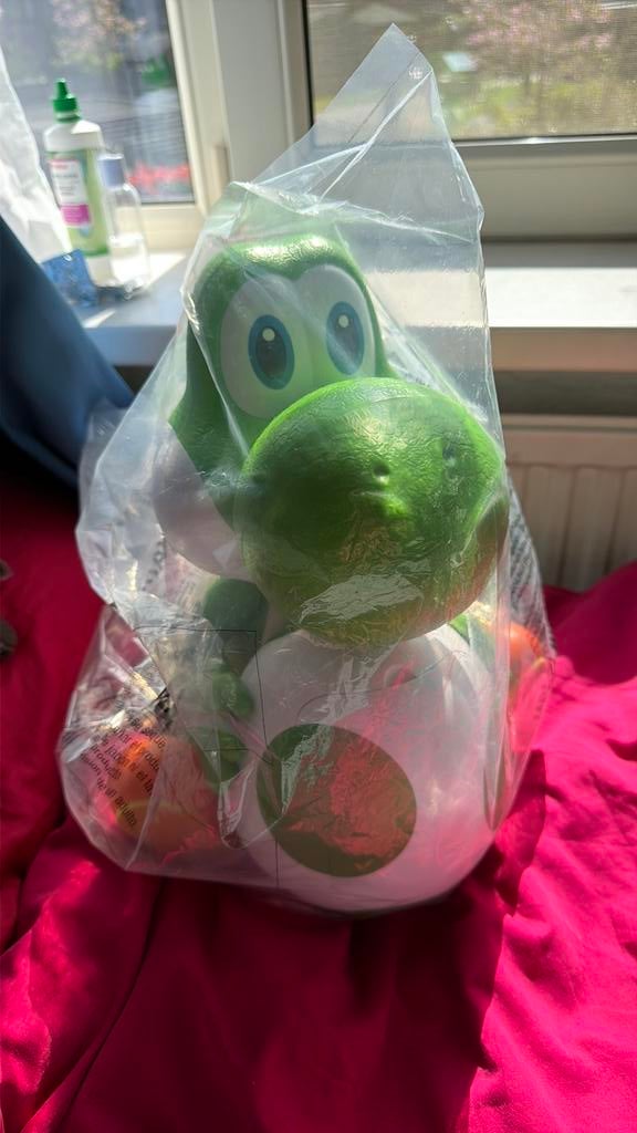 Super Mario Galaxy Film Yoshi Popcorn Emmer (SEALED), Ophalen of Verzenden, Nieuw, Jongen of Meisje