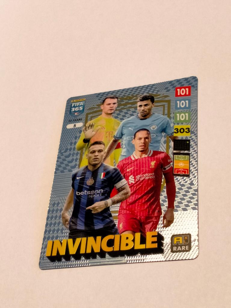 Fifa365 Fifa 365 2025 Adrenalyn Invincible nr 5, Ophalen of Verzenden, Gebruikt