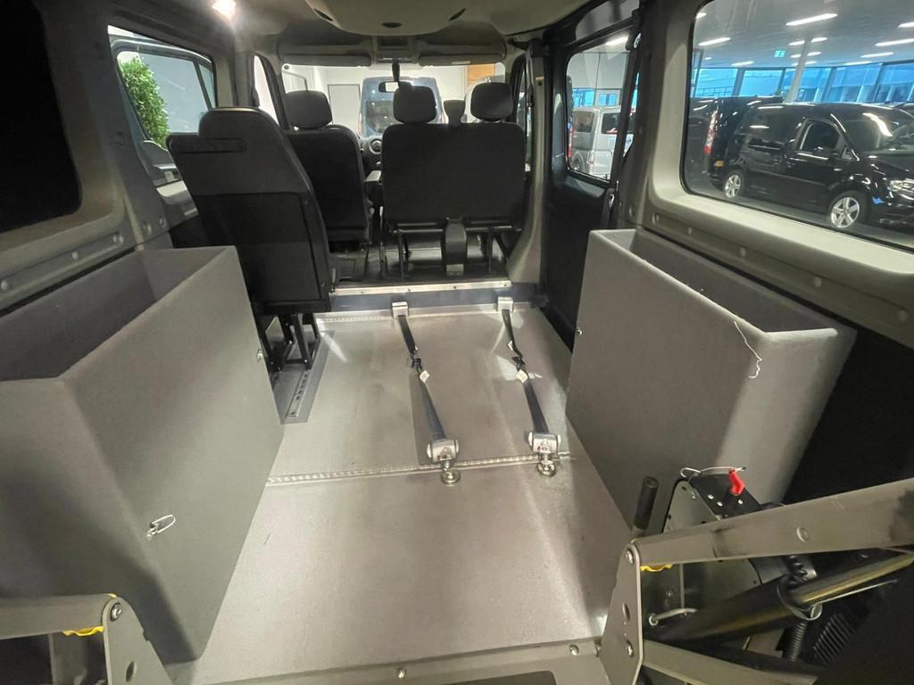 Opel Movano L1H1 Rolstoelbus (Airco achterin!), Auto's, Stof, Gebruikt, 4 cilinders, 2299 cc