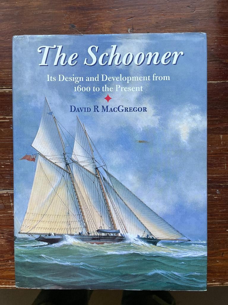 David R. MacGregor The Schooner Its Design and Devlopment, Ophalen of Verzenden, Gebruikt, Zeilboot, Boek of Tijdschrift