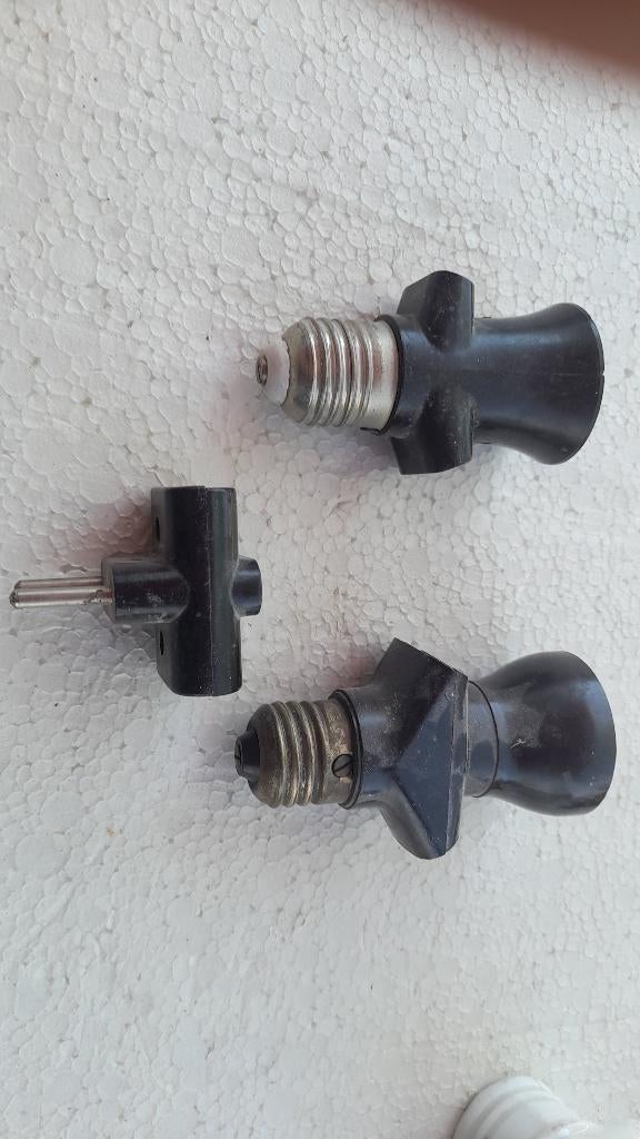 Bakeliet t - stekker fitting, Ophalen of Verzenden