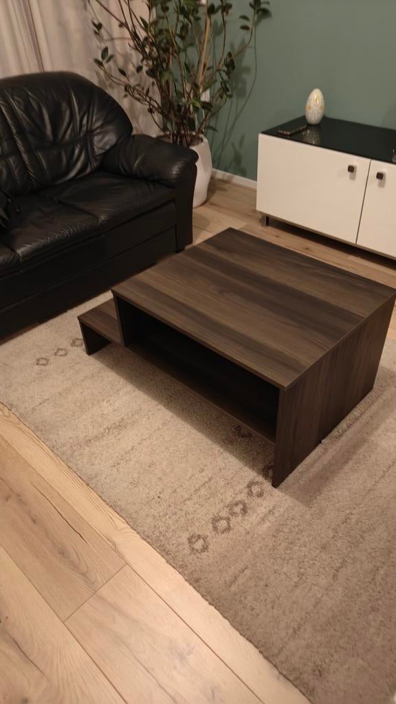 IKEA HOLMERUD salontafel, Huis en Inrichting, Tafels | Salontafels, Ophalen, 50 tot 100 cm, 50 tot 100 cm, Zo goed als nieuw