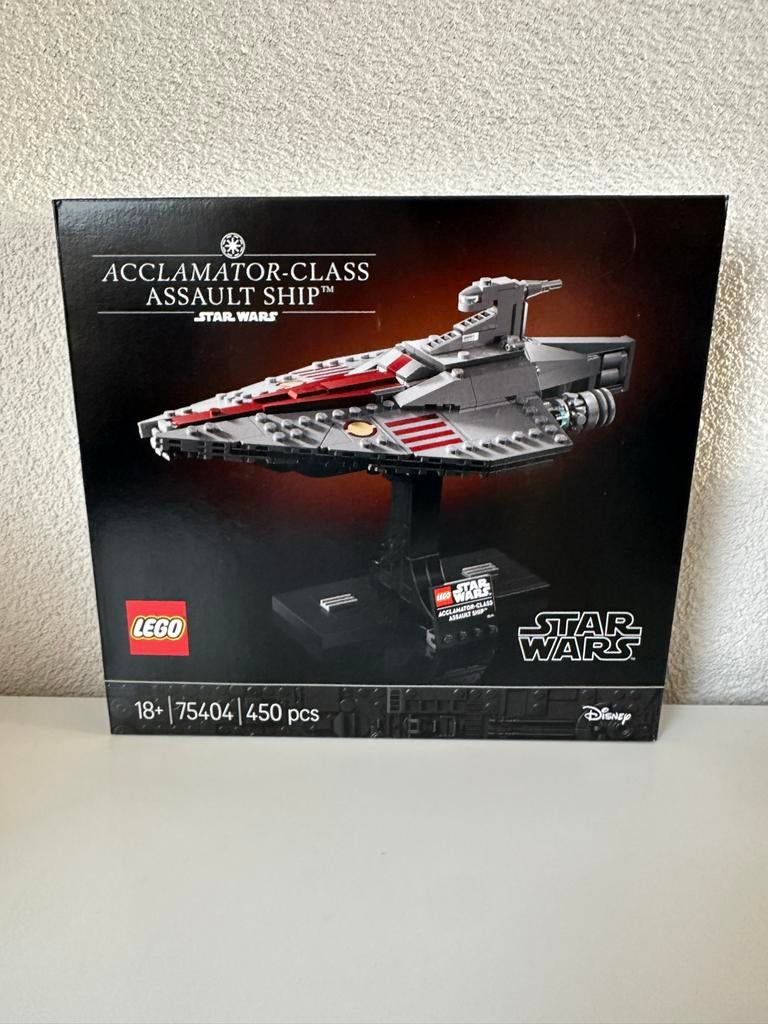 LEGO Star Wars Acclamator-Class Assault Ship 75404, Ophalen of Verzenden, Nieuw, Complete set, Lego