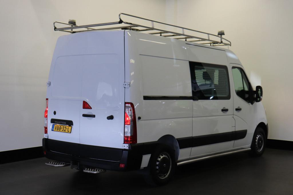 Renault Master 2.3 dCi 130PK L2H2 - EURO 6 - Airco - Navi -, Stof, 4 cilinders, Renault, Wit